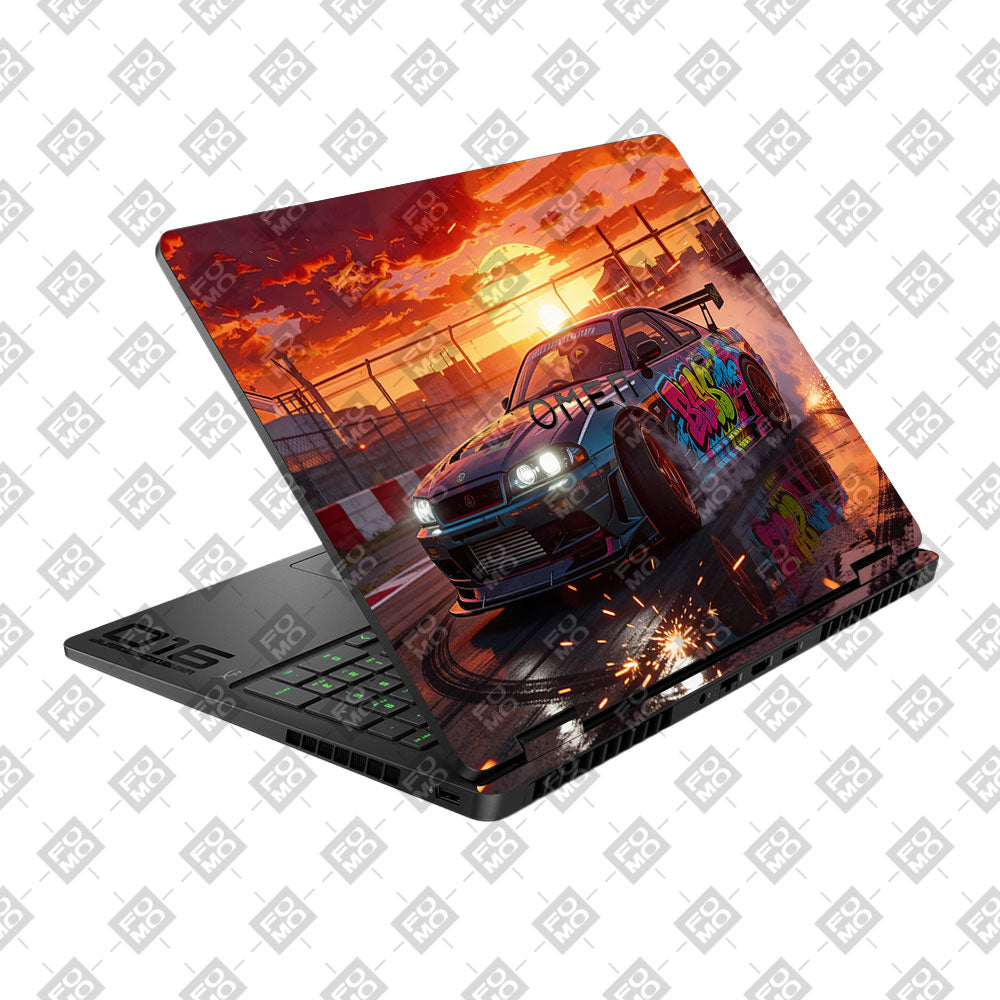 Tokyo Drift Vibes HP Omen Gaming 16 2025, 2026 Laptop Skin