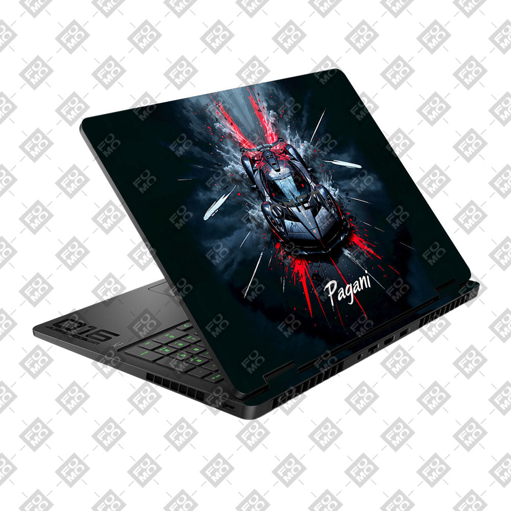 Pagani Midnight Impact HP Omen Gaming 16 2025, 2026 Laptop Skin