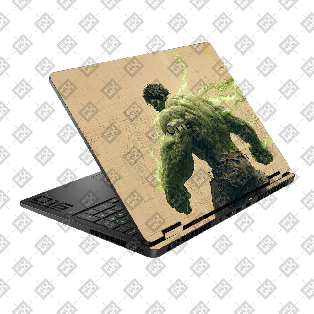 Hulk Unleashed HP Omen Gaming 16 2025, 2026 Laptop Skin