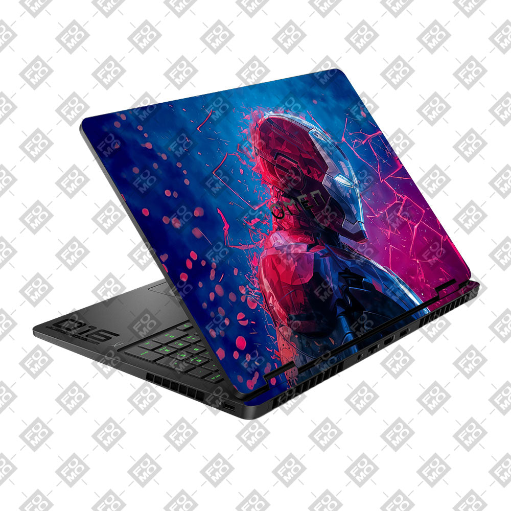 Iron Man Neon Tech HP Omen Gaming 16 2025, 2026 Laptop Skin