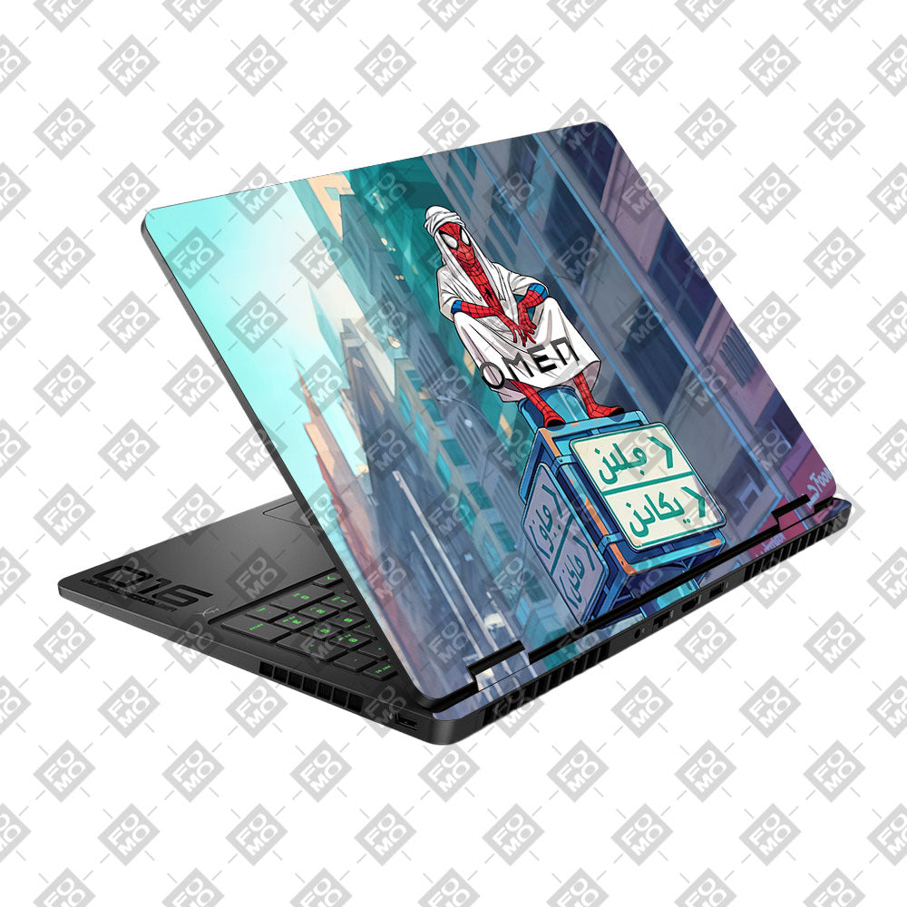 Desert Web Hero HP Omen Gaming 16 2025, 2026 Laptop Skin