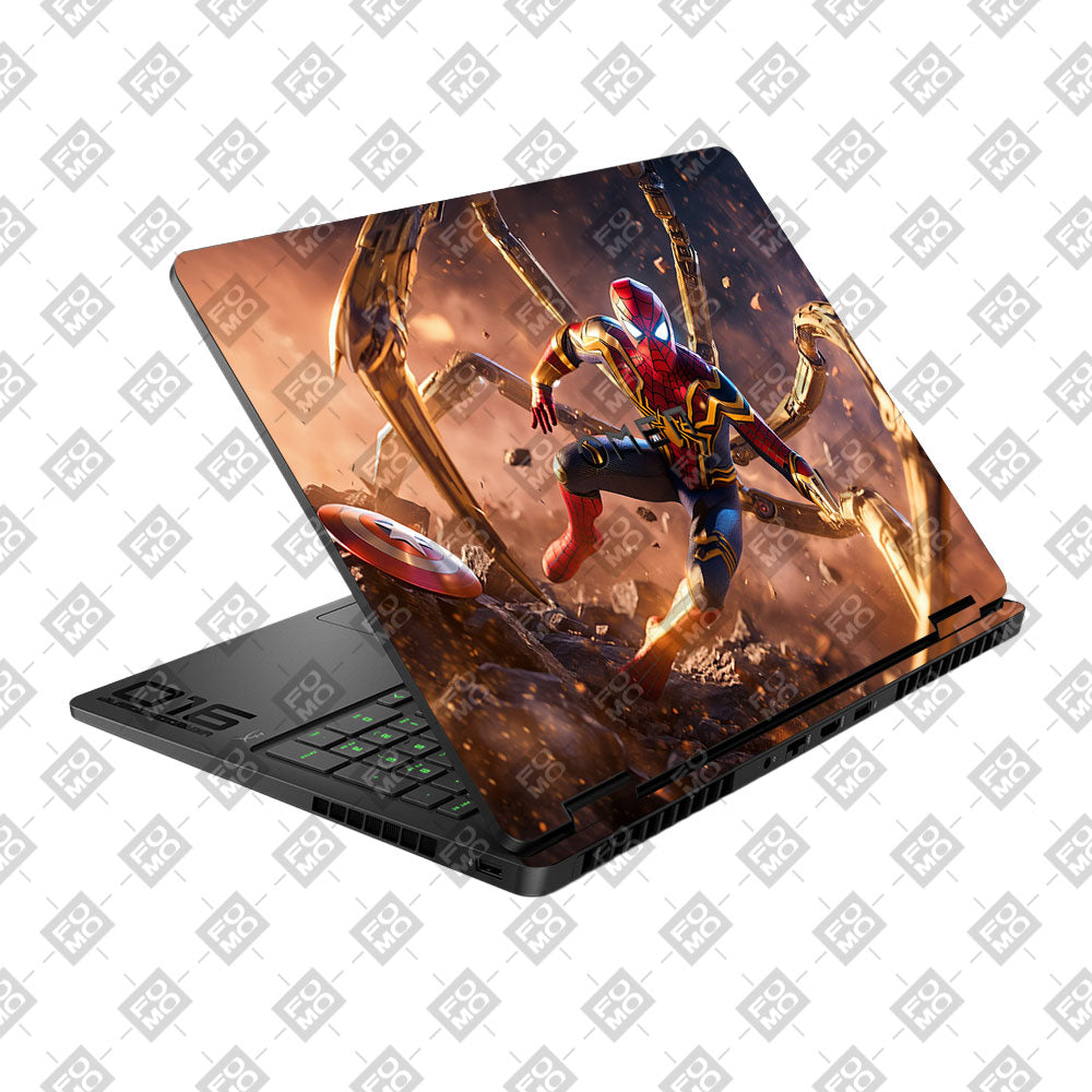 Cyber Web Hero HP Omen Gaming 16 2025, 2026 Laptop Skin