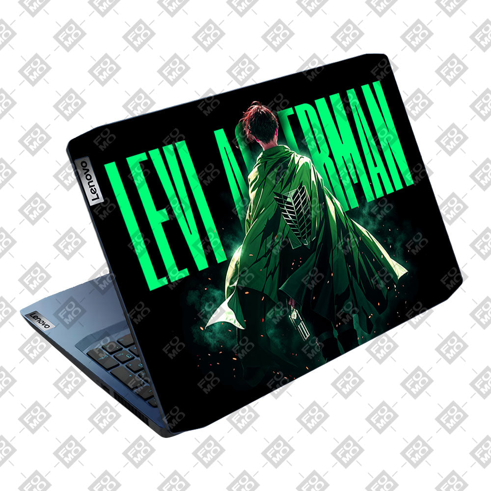 Levi Ackerman Stance Lenovo Ideapad Gaming 3 15ARH05 and 15IMH05 Laptop Skin