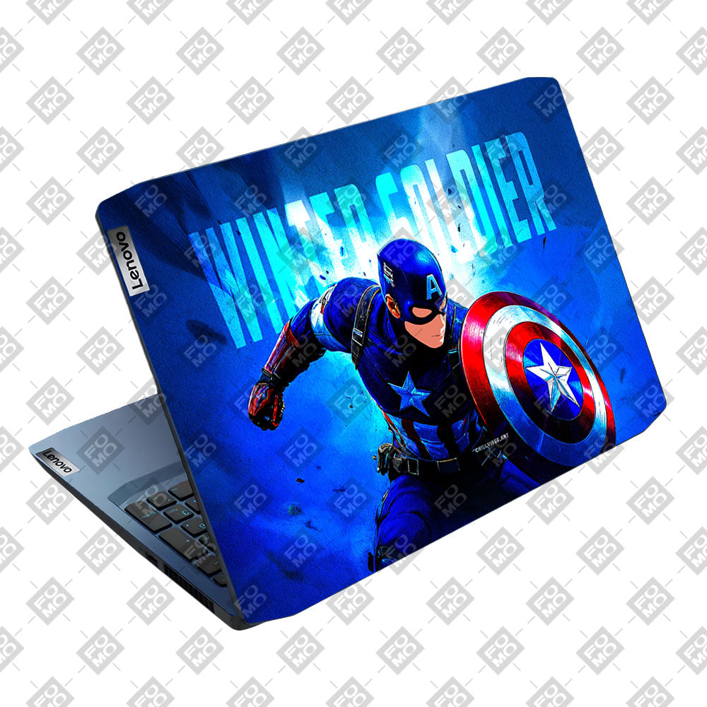 Shield of Justice Captain America Lenovo IdeaPad Gaming 3 15ARH05 and 15IMH05 Laptop Skin
