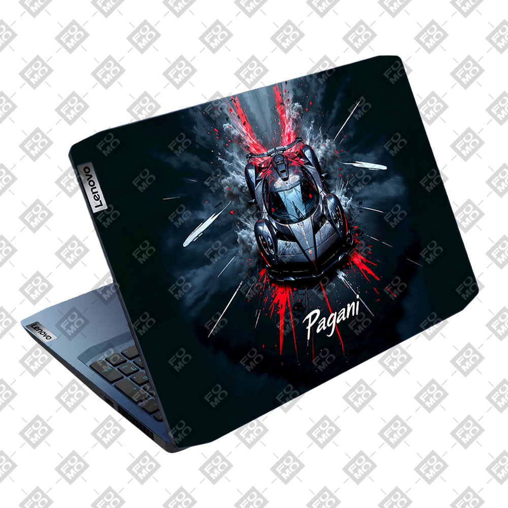 Pagani Midnight Impact Lenovo IdeaPad Gaming 3 15ARH05 and 15IMH05 Laptop Skin