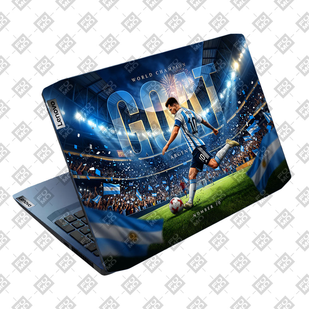 Messi World Champ Energy Lenovo Ideapad Gaming 3 15ARH05 and 15IMH05 Laptop Skin
