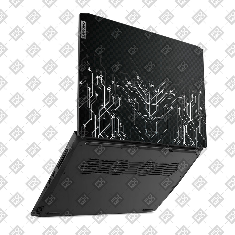 Black Digital Circuit Lenovo IdeaPad Gaming 3 15ACH6 and 15IHU6 Laptop Skin