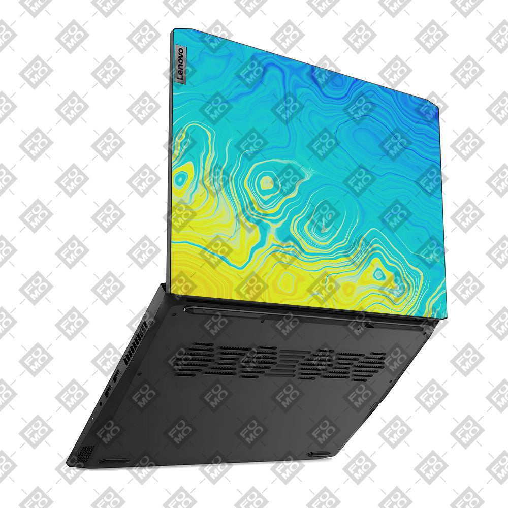 Ocean Gradient Waves Lenovo IdeaPad Gaming 3 15ACH6 and 15IHU6 Laptop Skin
