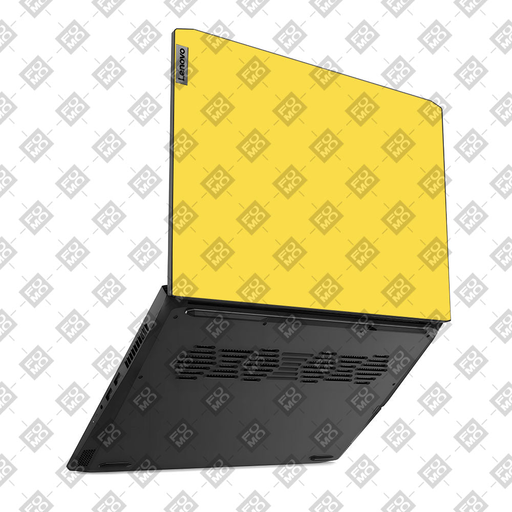 Textured Yellow Lenovo IdeaPad Gaming 3 15ACH6 and 15IHU6 Laptop Skin