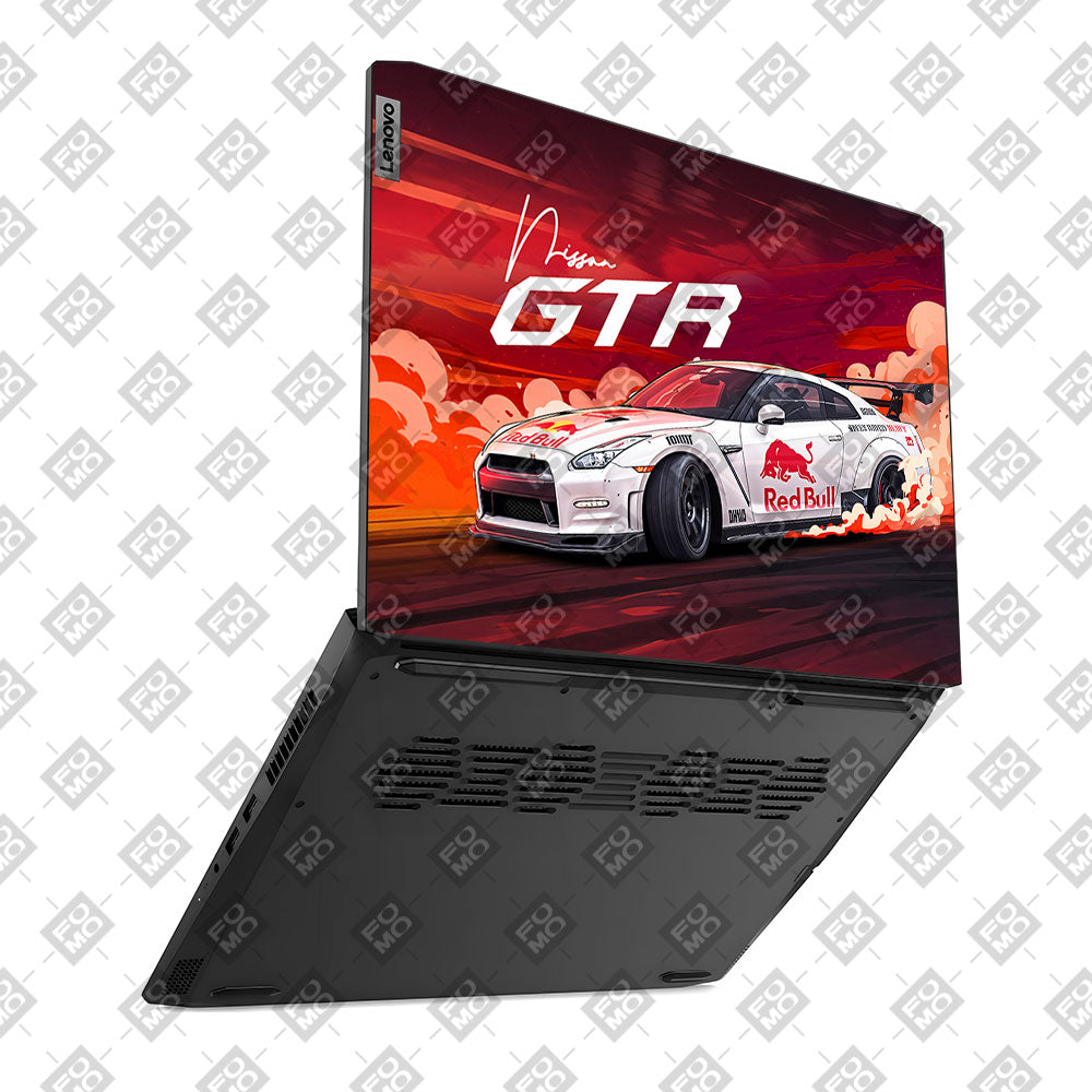 Nissan GTR Red Bull Drift Fury Lenovo IdeaPad Gaming 3 15ACH6 and 15IHU6 Laptop Skin