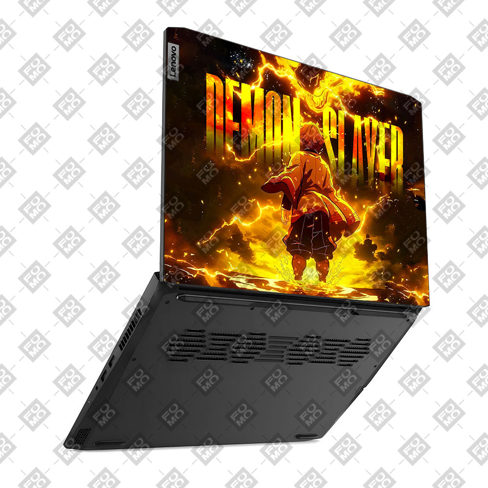 Zenitsu Lightning Strike Lenovo IdeaPad Gaming 3 15ACH6 and 15IHU6 Laptop Skin