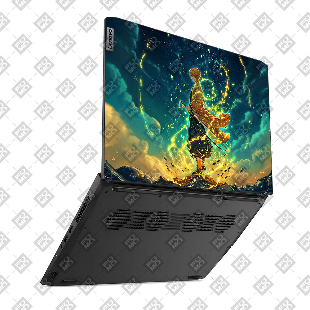 Zenitsu Thunder God Lenovo IdeaPad Gaming 3 15ACH6 and 15IHU6 Laptop Skin