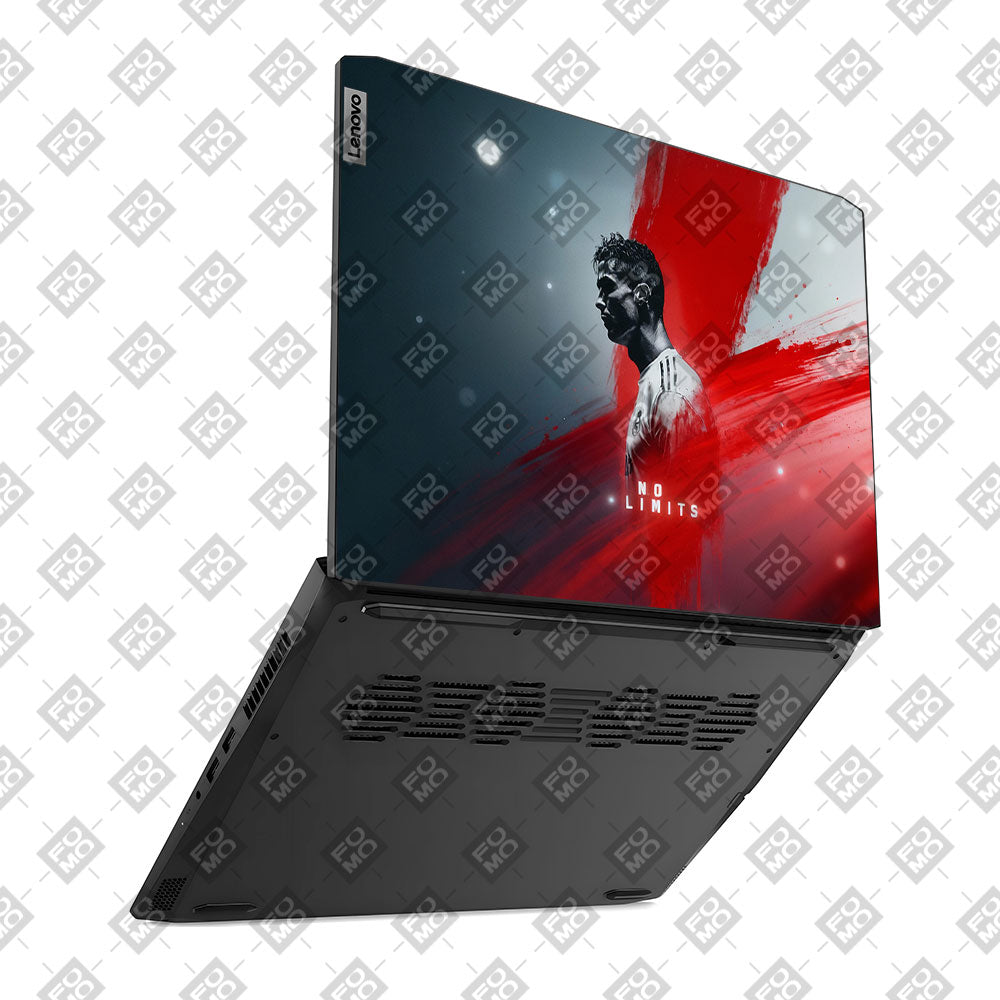 No Limits Ronaldo Spirit Lenovo IdeaPad Gaming 3 15ACH6 and 15IHU6 Laptop Skin