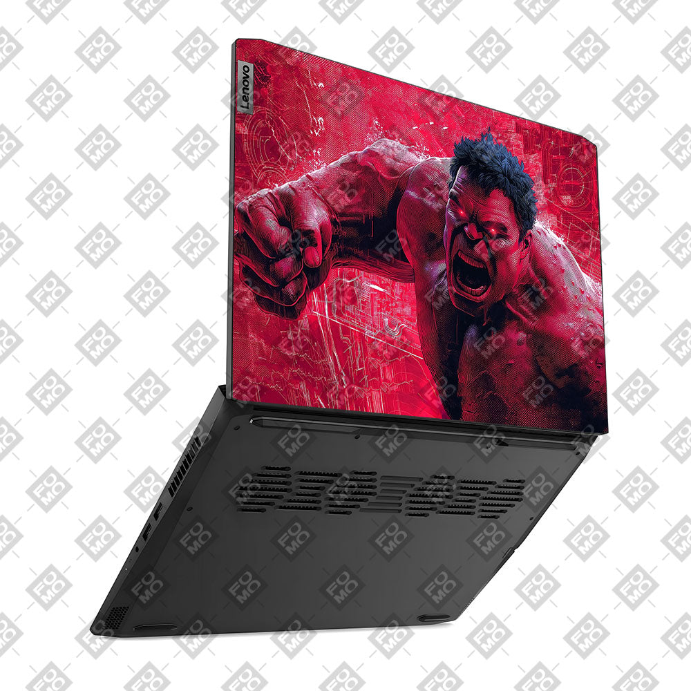 Gamma Rage Red Hulk Lenovo IdeaPad Gaming 3 15ACH6 and 15IHU6 Laptop Skin