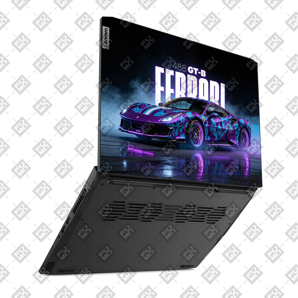 Psycho Drive Ferrari 488 Lenovo IdeaPad Gaming 3 15ACH6 and 15IHU6 Laptop Skin