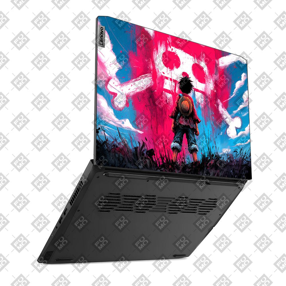 Straw Hat Graffiti One Piece Lenovo IdeaPad Gaming 3 15ACH6 and 15IHU6 Laptop Skin