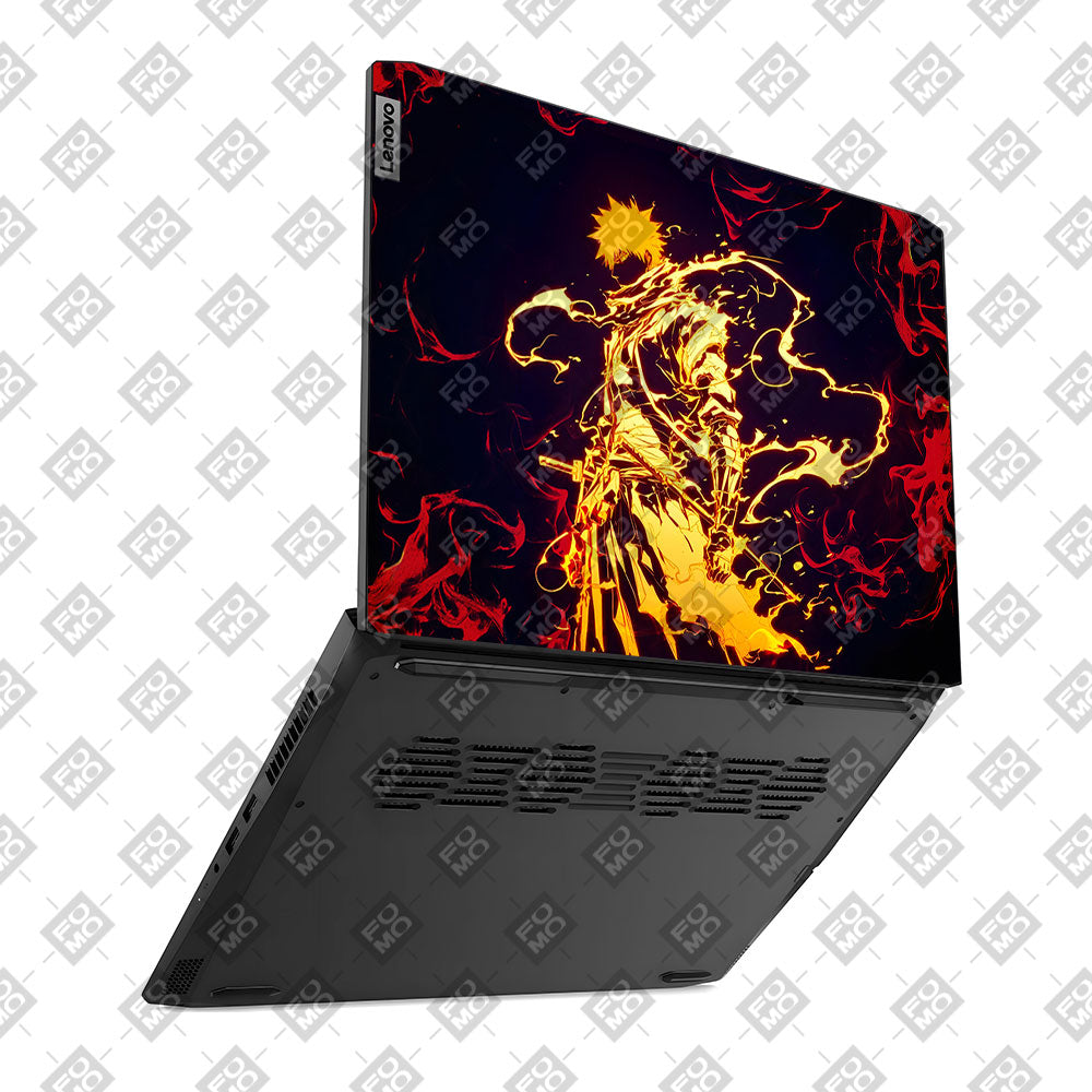 Bleach Ichigo Bankai Form Lenovo IdeaPad Gaming 3 15ACH6 and 15IHU6 Laptop Skin