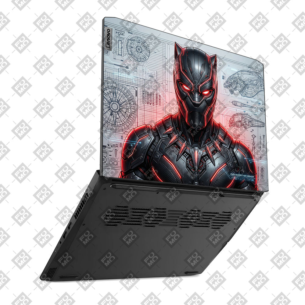 Black Panther Vibranium Tech Lenovo IdeaPad Gaming 3 15ACH6 and 15IHU6 Laptop Skin