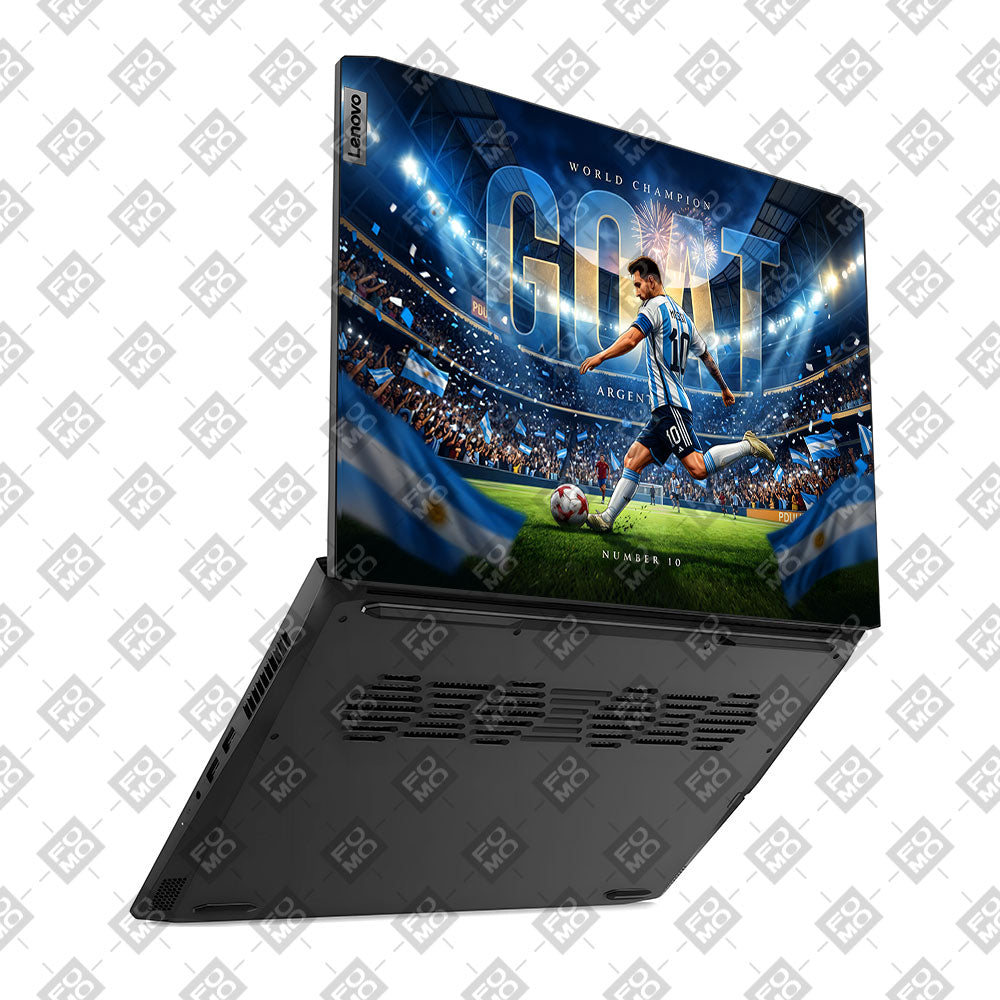 Messi World Champ Energy Lenovo IdeaPad Gaming 3 15ACH6 and 15IHU6 Laptop Skin