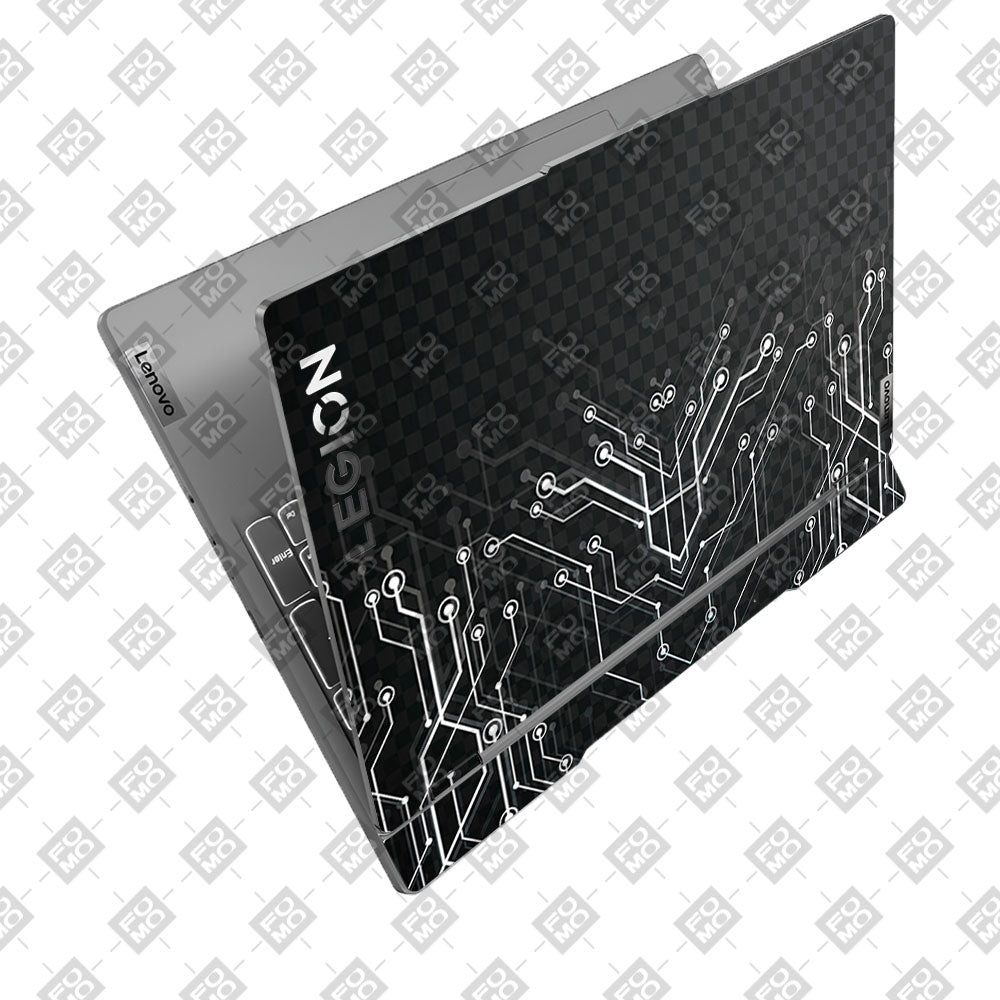 Black Digital Circuit Lenovo Legion 5 15IRX9 Laptop Skin