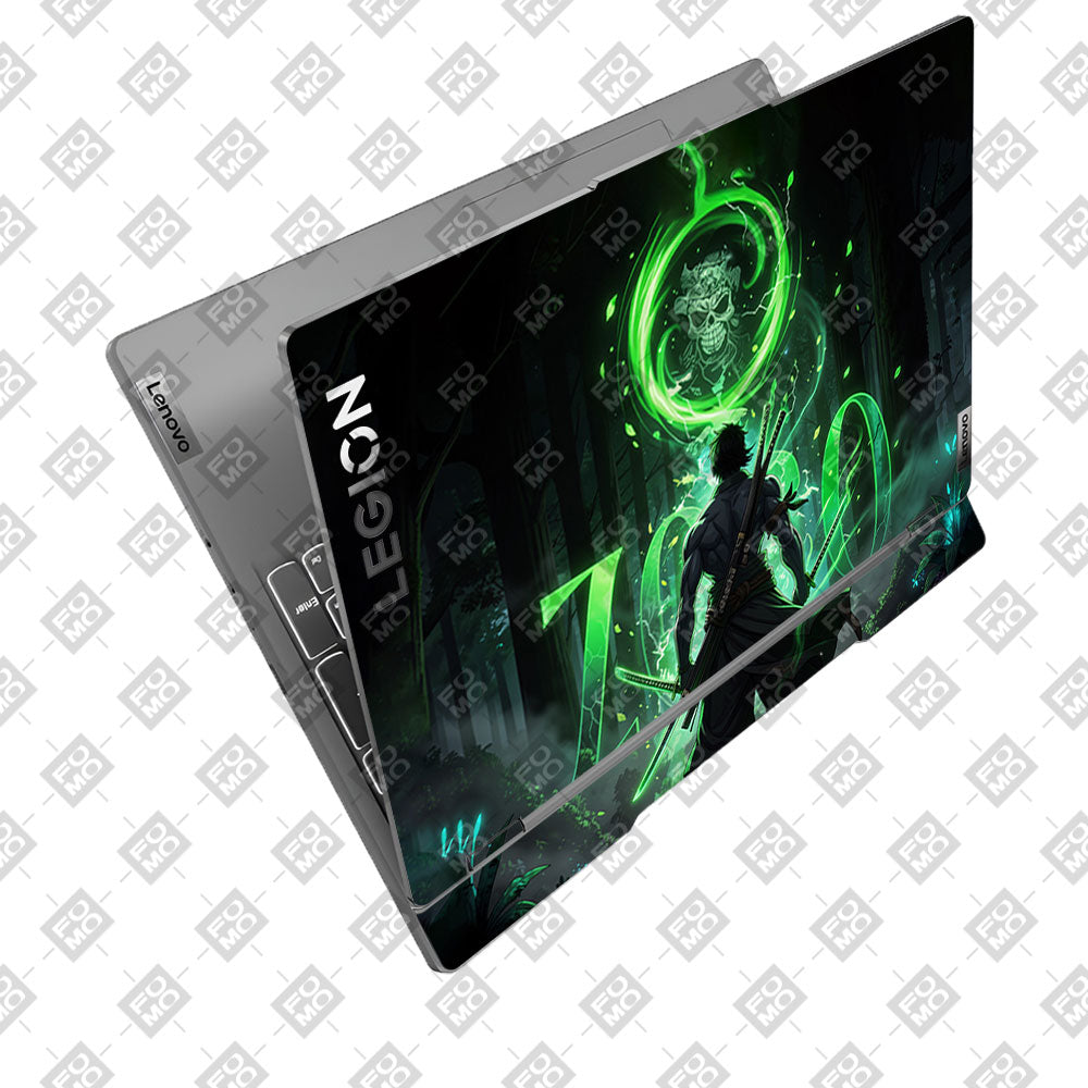Zoro Green Aura Lenovo Legion 5 15IRX9 Laptop Skin