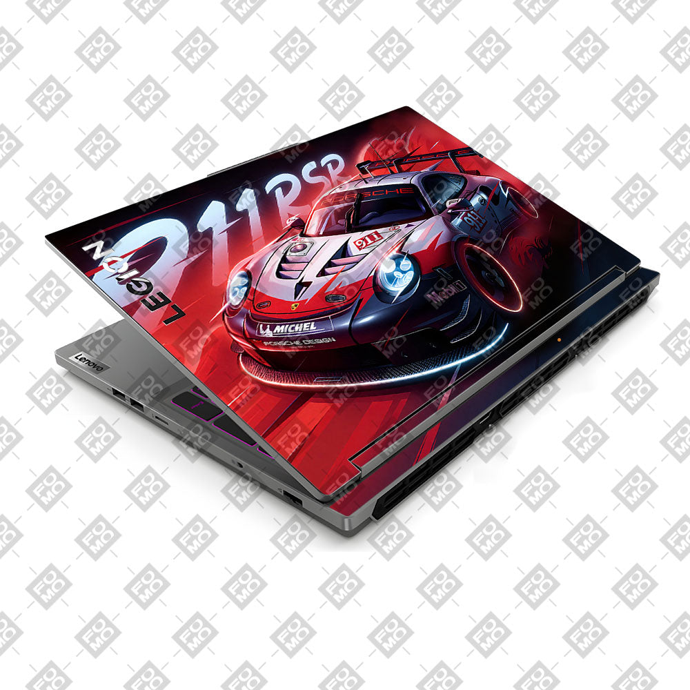 Porsche 911 RSR Lenovo Legion 5 16IRX9 Laptop Skin