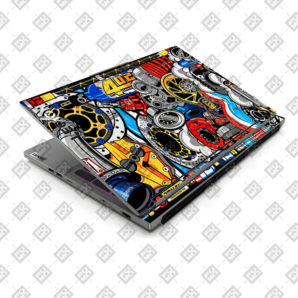 Mechanical Chaos Lenovo Legion 5 16IRX9 Laptop Skin
