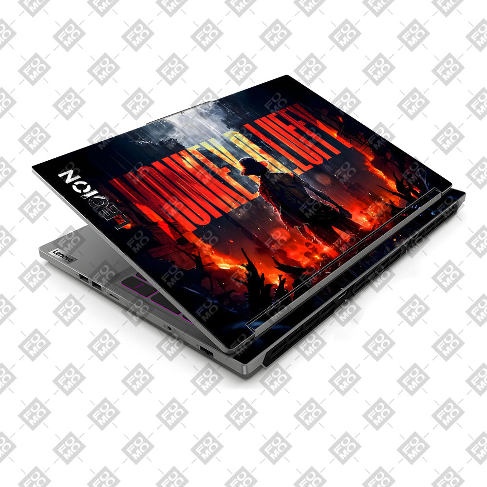 Monkey D. Luffy Blazing Red Lenovo Legion 5 16IRX9 Laptop Skin