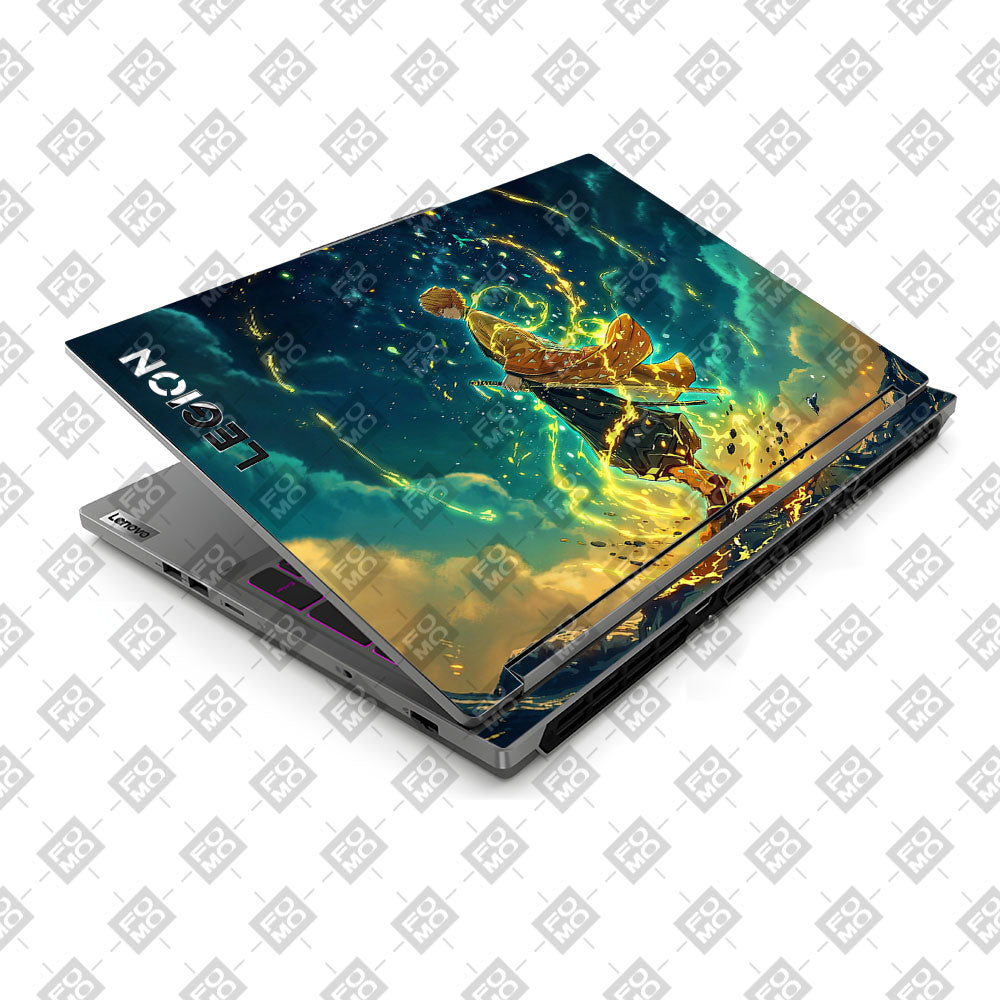 Zenitsu Thunder God Lenovo Legion 5 16IRX9 Laptop Skin