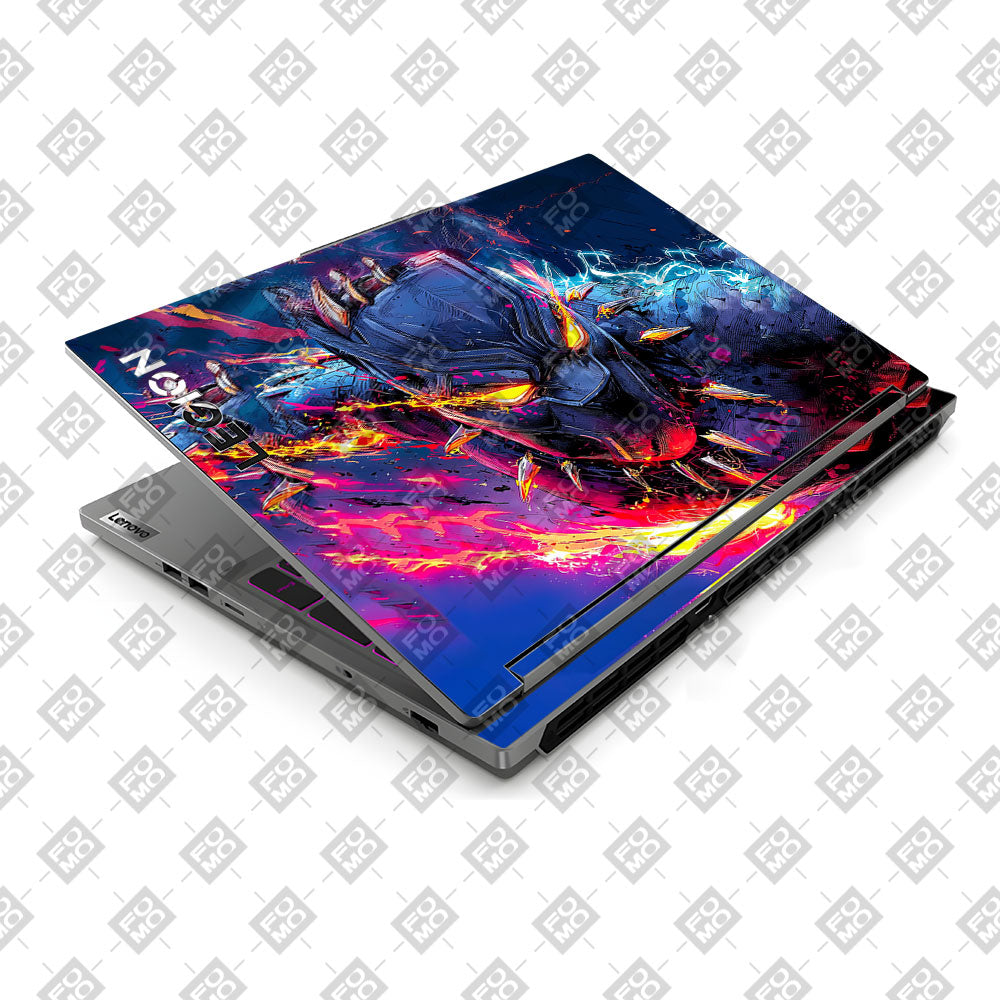 Vibranium Fury Wakandan Charge Lenovo Legion 5 16IRX9 Laptop Skin