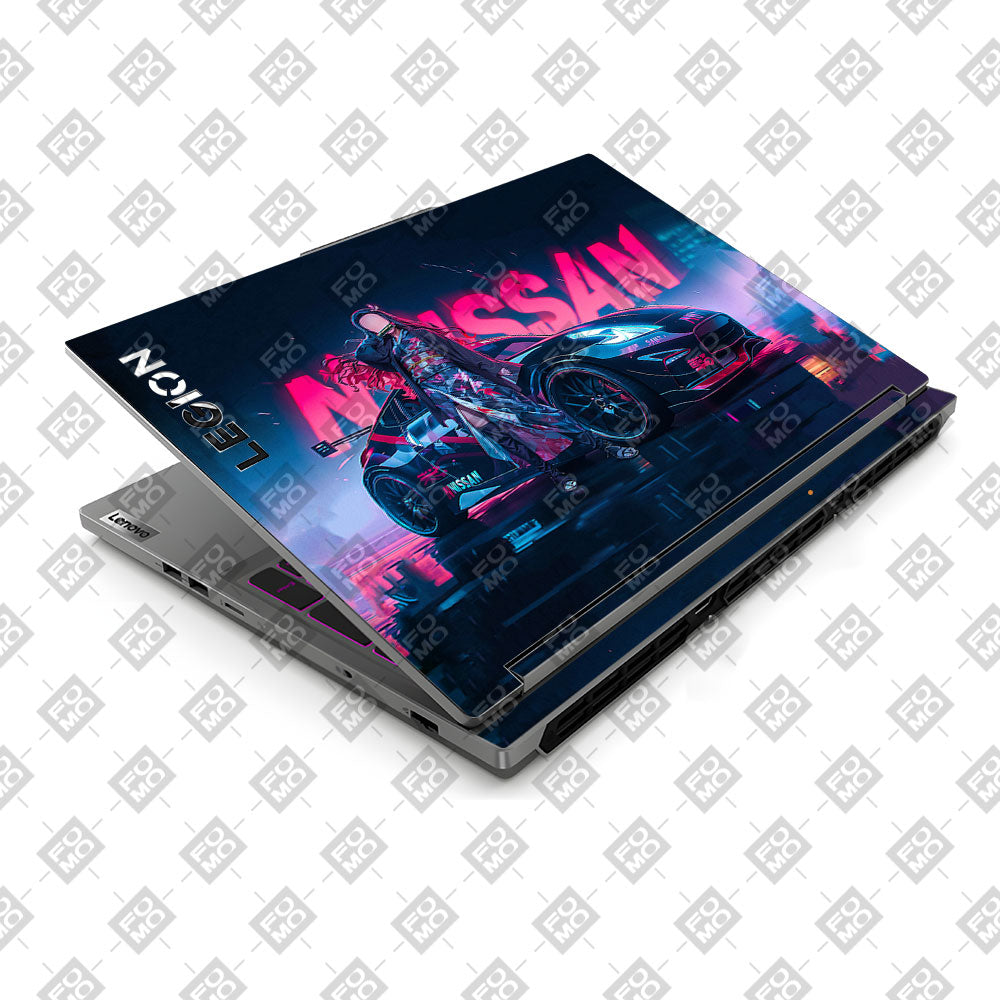 Neon Anime Racer Lenovo Legion 5 16IRX9 Laptop Skin