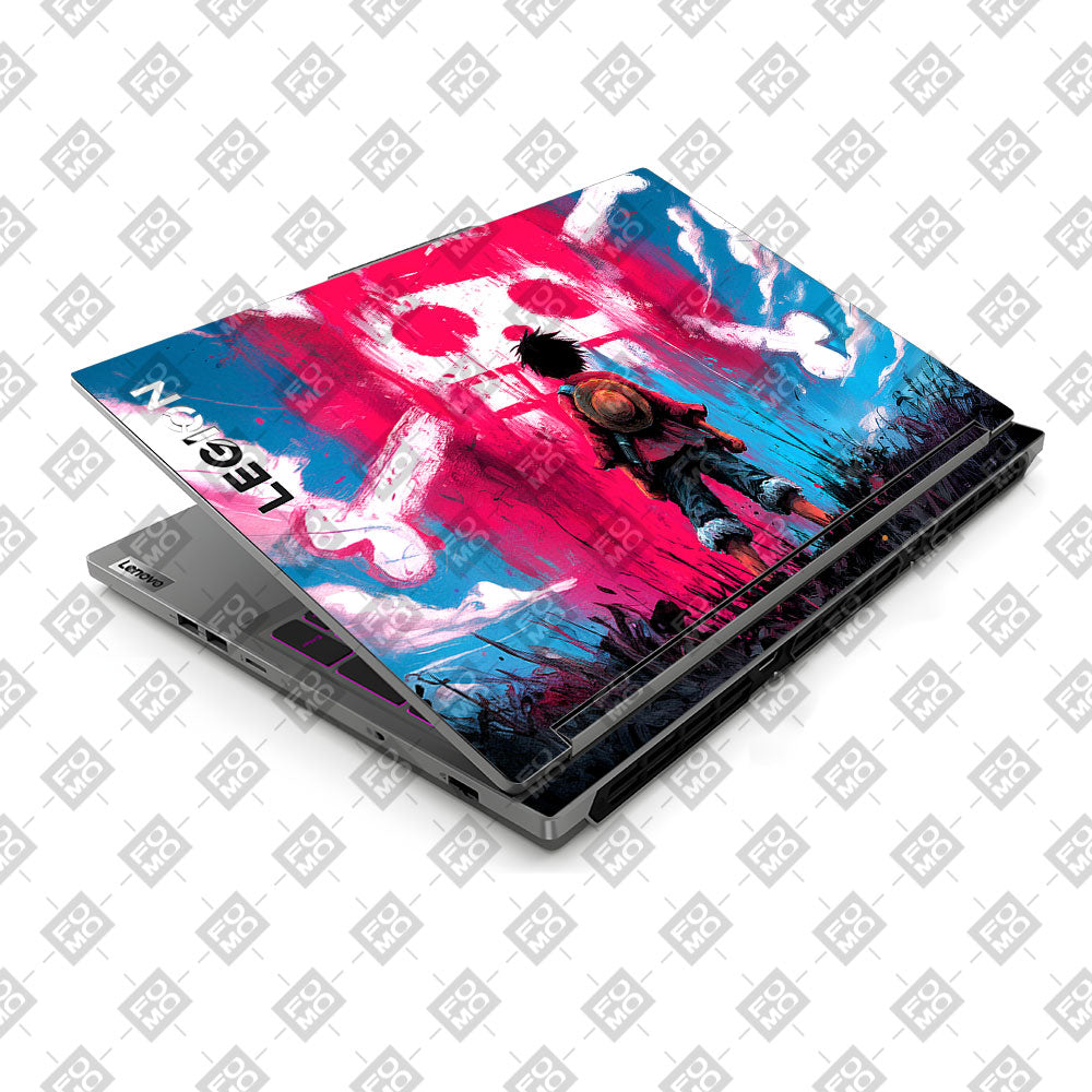 Straw Hat Graffiti One Piece Lenovo Legion 5 16IRX9 Laptop Skin