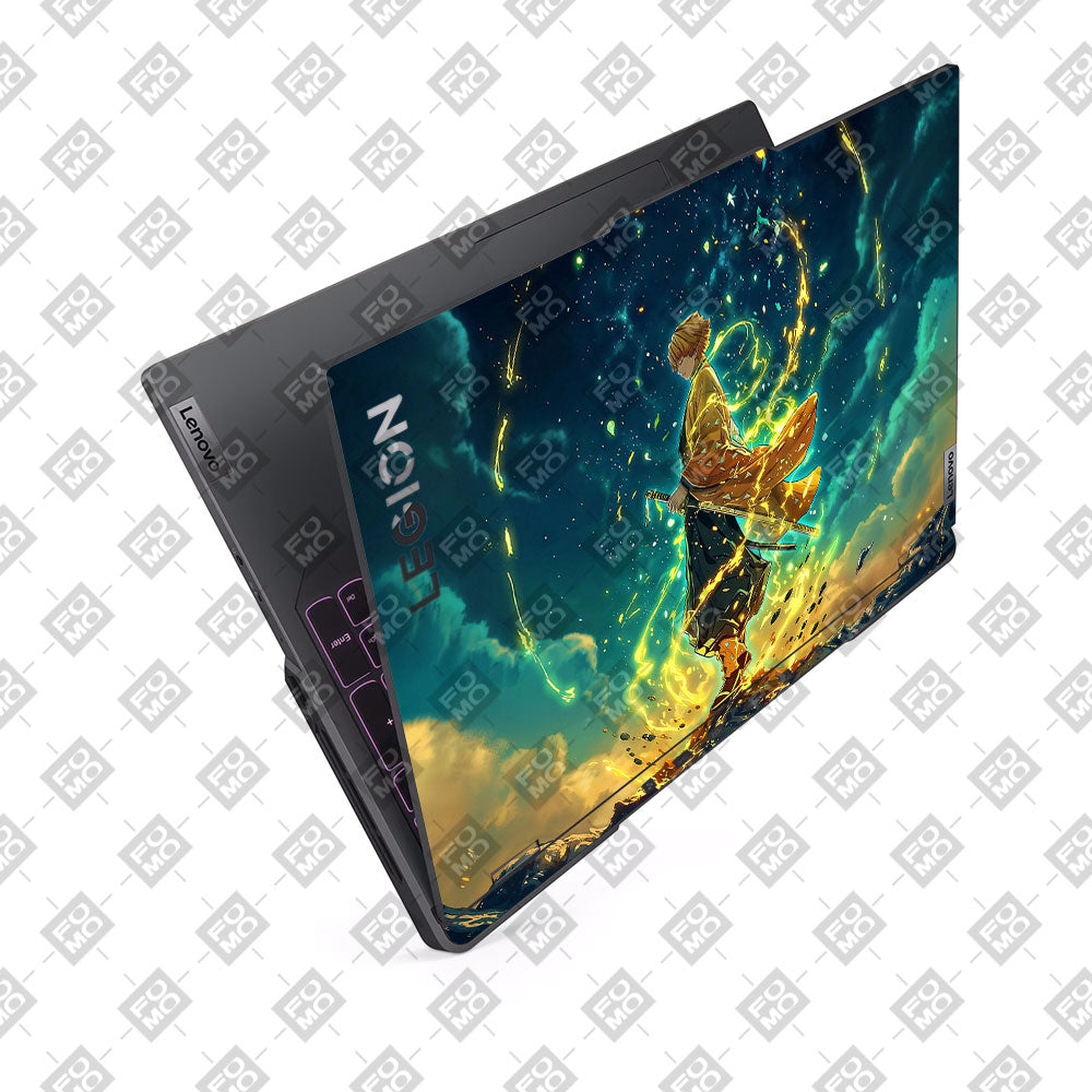 Zenitsu Thunder God Lenovo Legion 5 Pro 16IRX8 and 16IRX9 Laptop Skin