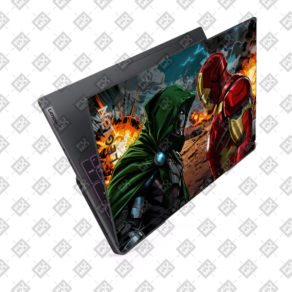 Iron Man vs Doom Lenovo Legion 5 Pro 16IRX8 and 16IRX9 Laptop Skin
