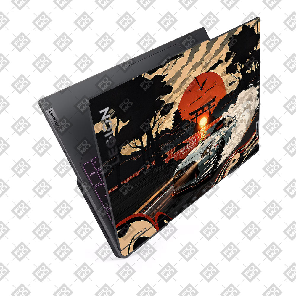 Samurai Rising Sun GTR Lenovo Legion 5 Pro 16IRX8 and 16IRX9 Laptop Skin