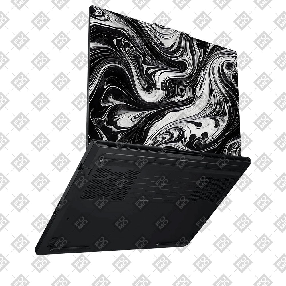 Black and White Marble Lenovo Legion Pro 5 16ADR10 Laptop Skin
