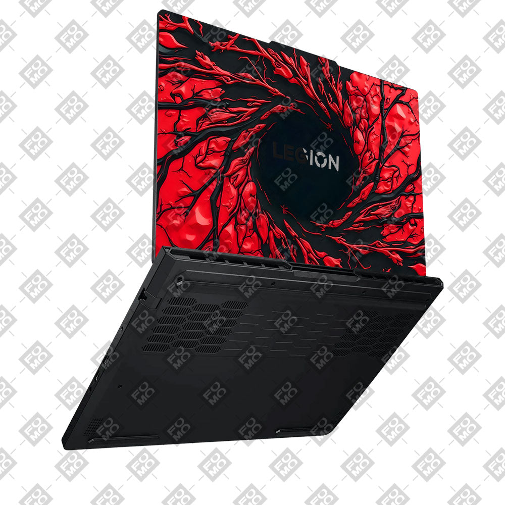 Spiderman Web Red Lenovo Legion Pro 5 16ADR10 Laptop Skin