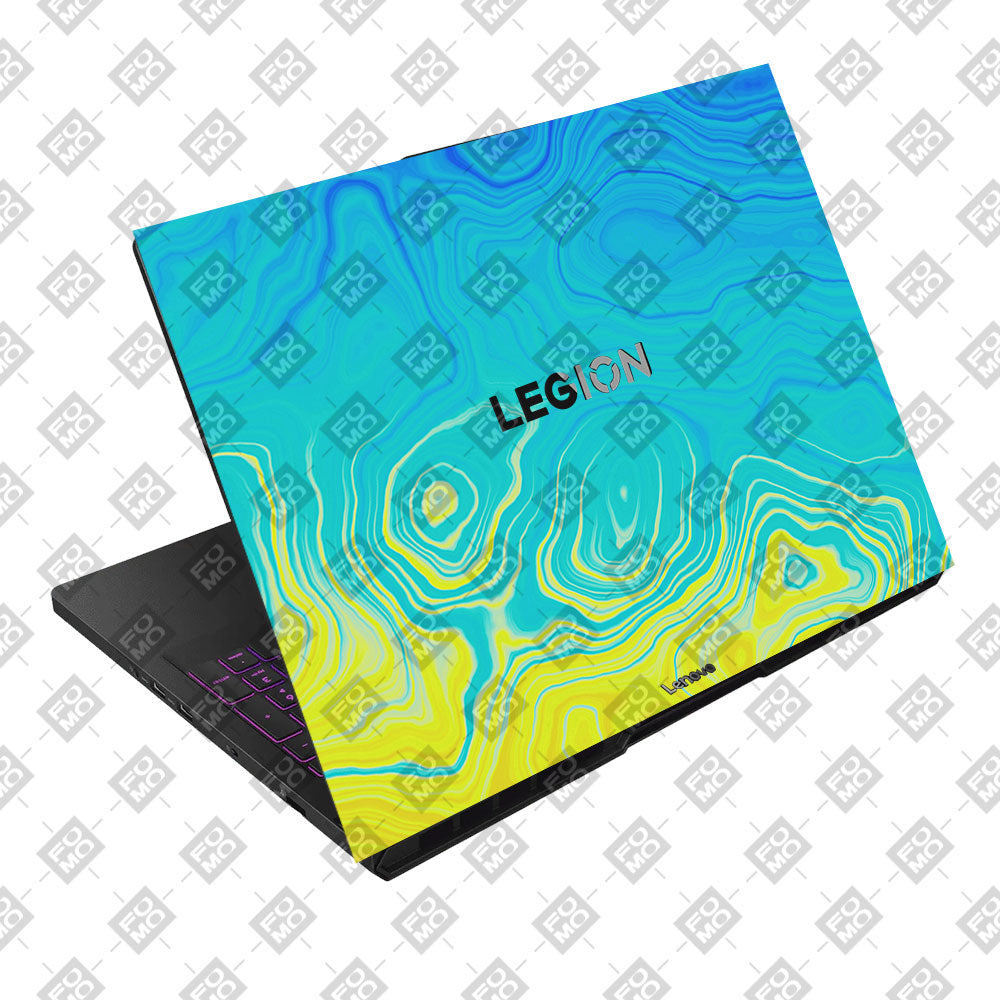 Ocean Gradient Waves Lenovo Legion Pro 5 16AFR10 Laptop Skin