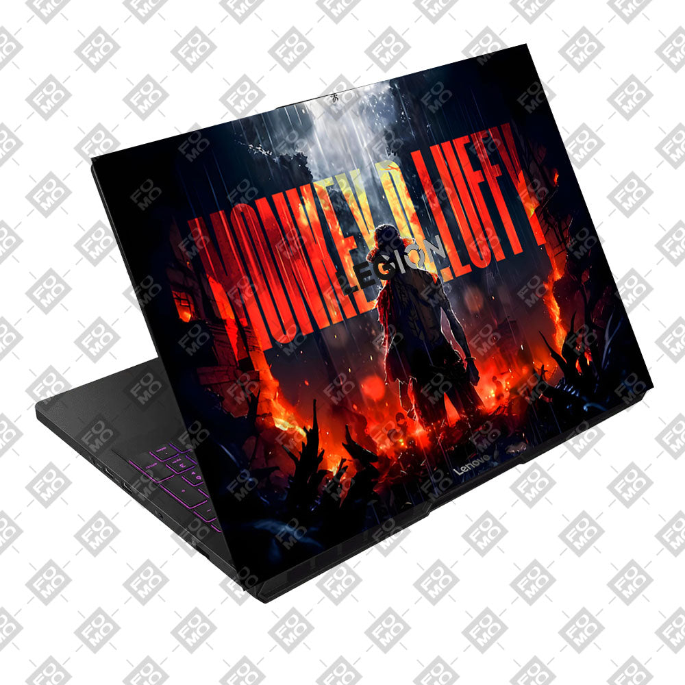 Monkey D. Luffy Blazing Red Lenovo Legion Pro 5 16AFR10 Laptop Skin