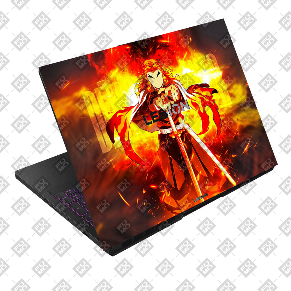 Flame Hashira Rengoku Lenovo Legion Pro 5 16AFR10 Laptop Skin