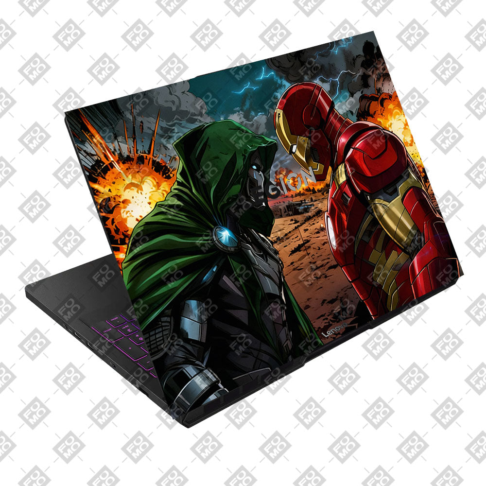 Iron Man vs Doom Lenovo Legion Pro 5 16AFR10 Laptop Skin