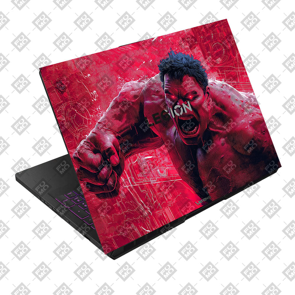 Gamma Rage Red Hulk Lenovo Legion Pro 5 16AFR10 Laptop Skin