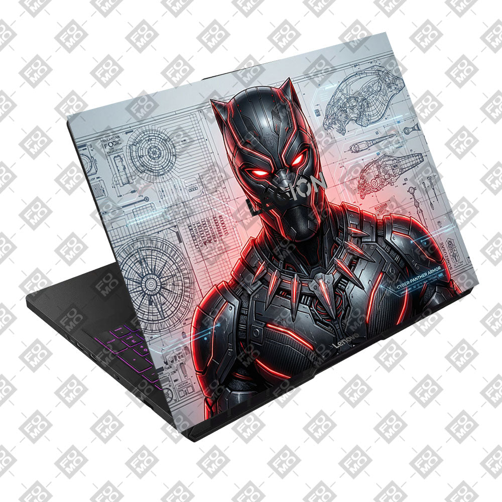 Black Panther Vibranium Tech Lenovo Legion Pro 5 16AFR10 Laptop Skin