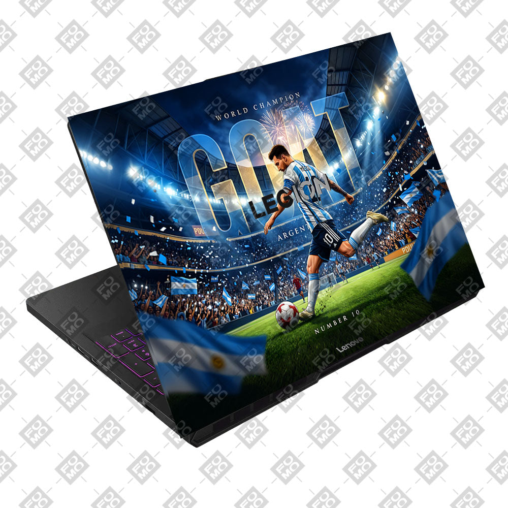 Messi World Champ Energy Lenovo Legion Pro 5 16AFR10 Laptop Skin