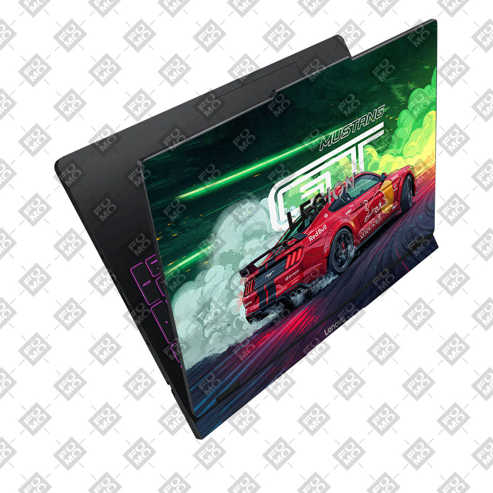 Mustang GT Red Bull Drift Beast Lenovo Legion Pro 5 16IAX10 Laptop Skin