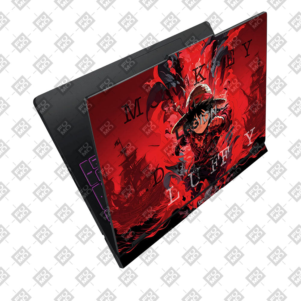 Red King Luffy Lenovo Legion Pro 5 16IAX10 Laptop Skin