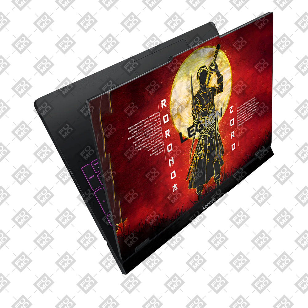 Zoro Under Golden Moon Lenovo Legion Pro 5 16IAX10 Laptop Skin