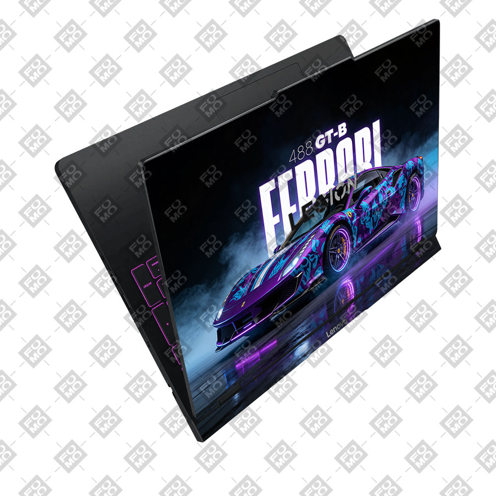 Psycho Drive Ferrari 488 Lenovo Legion Pro 5 16IAX10 Laptop Skin