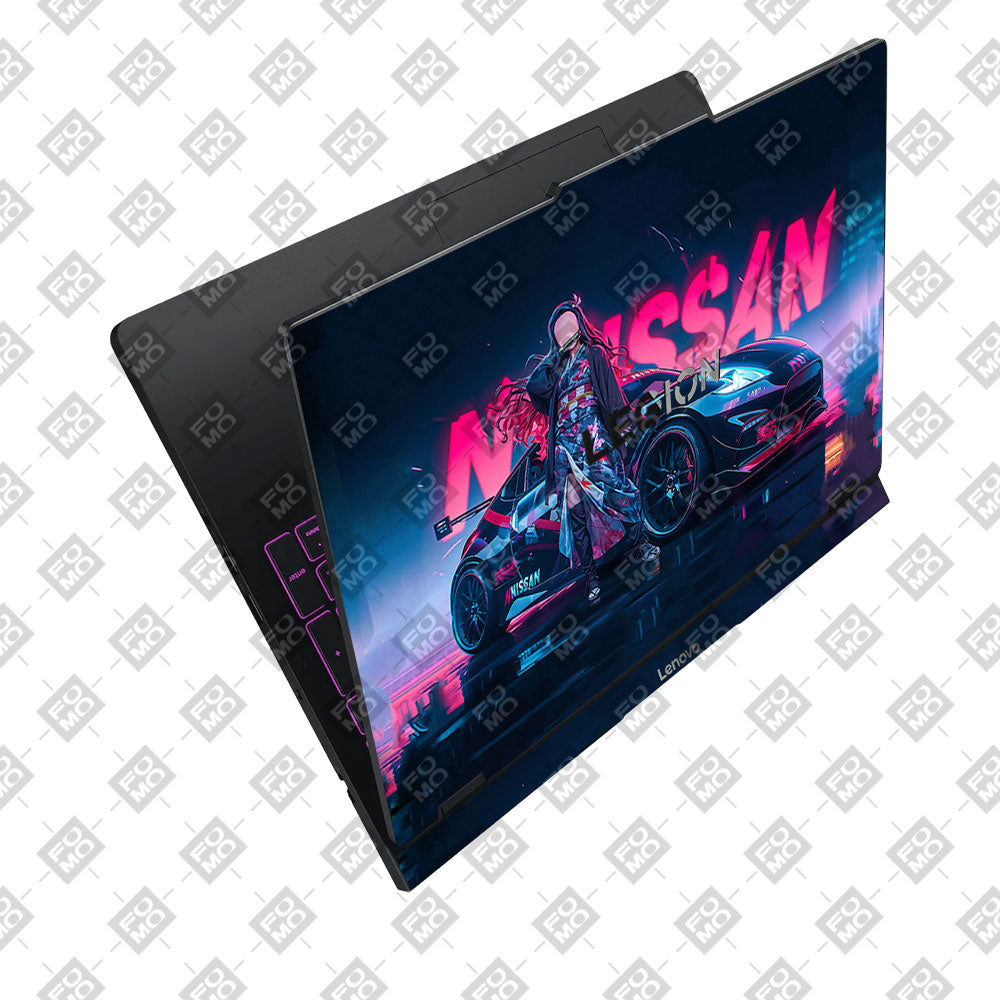 Neon Bloom Nezuko Racer Lenovo Legion Pro 5 16IAX10 Laptop Skin