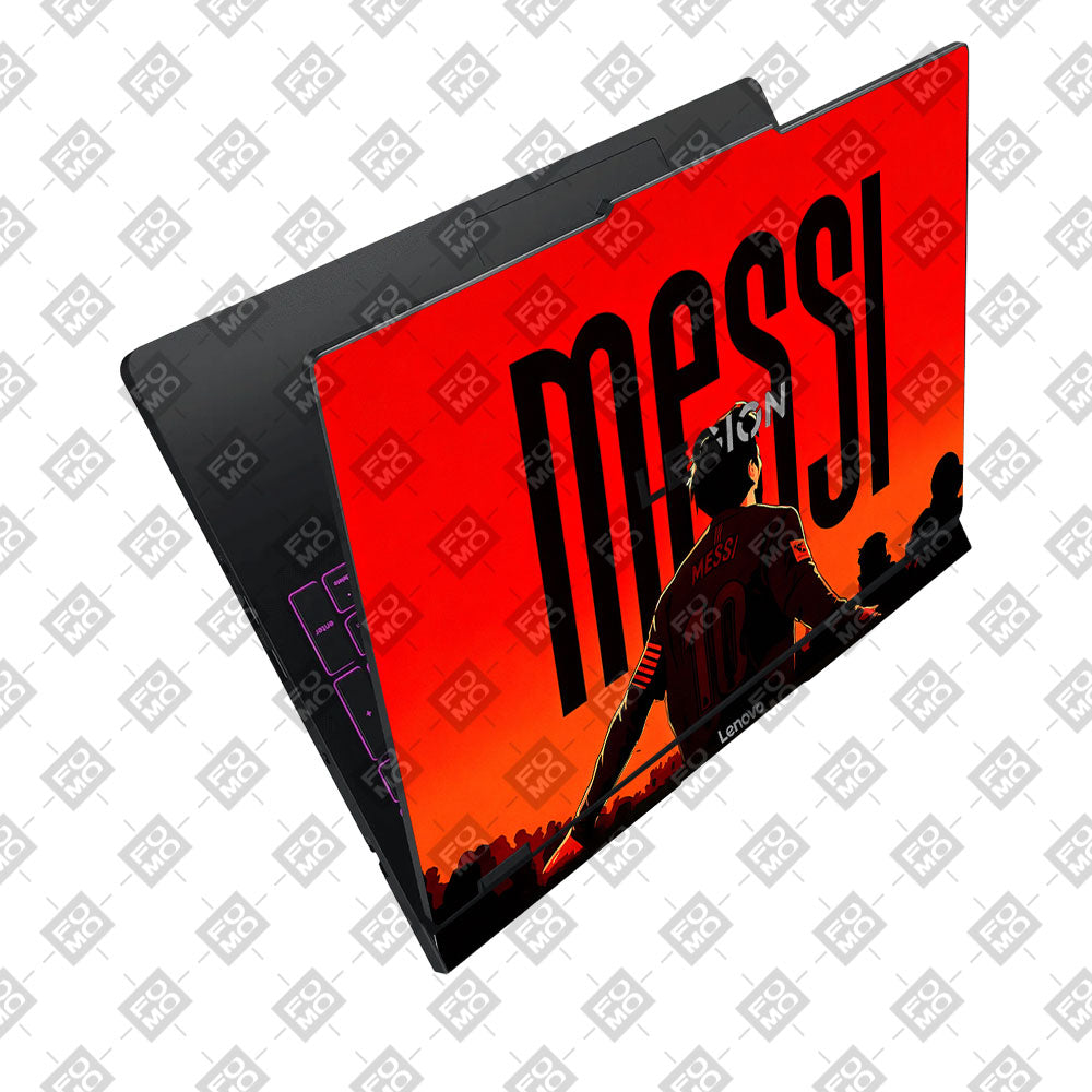 Messi Red Aura Lenovo Legion Pro 5 16IAX10 Laptop Skin